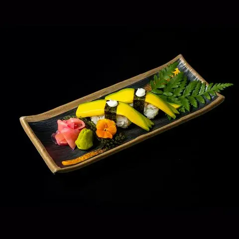 Hình ảnh Abokado to mayonezu nigiri - cơm nắm bơ trái - sốt mayonnaise - 2 pcs - ni10