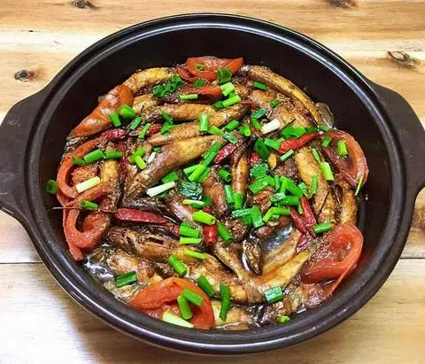 Hình ảnh Combo cá bống kho tiêu - cơm trắng