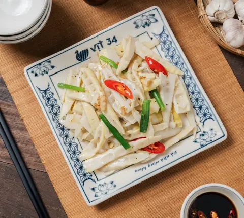 Hình ảnh Măng trúc xào tỏi