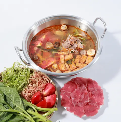 Hình ảnh Lẩu cua đồng hải sản