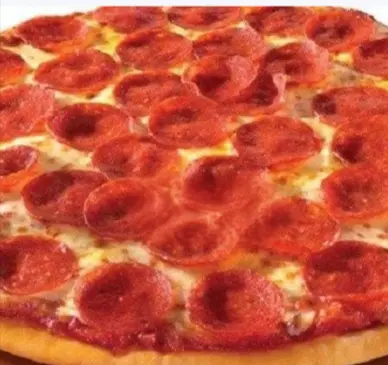 Hình ảnh Pizza phô mai xúc xích nhỏ