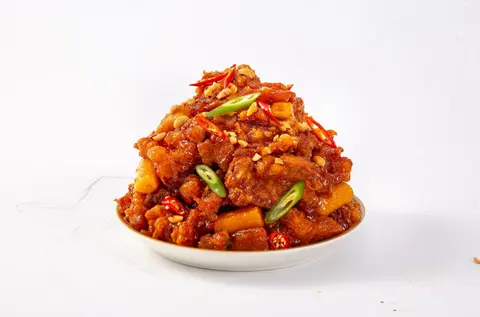 Hình ảnh Gà phồng mala