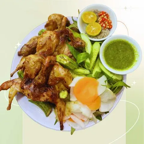 Hình ảnh Chim cút nướng
