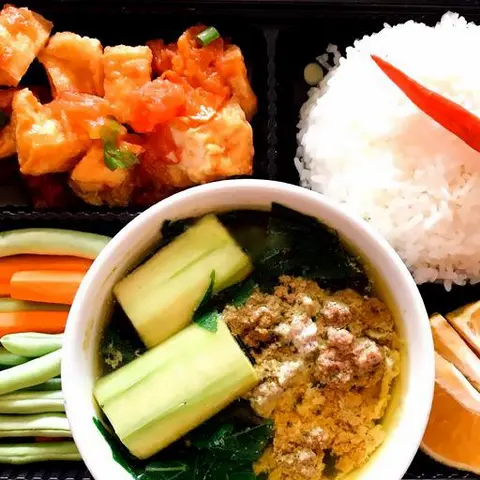 Hình ảnh Combo 6 - cơm đậu hũ sốt cà
