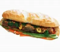 Hình ảnh Bánh mì cá hộp