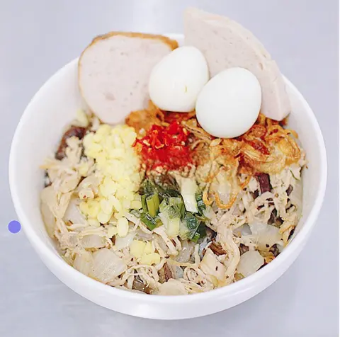 Hình ảnh Bánh đúc nóng nhân gà đặc biệt