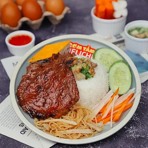 Hình ảnh Cơm Tấm Sườn Bì Chả