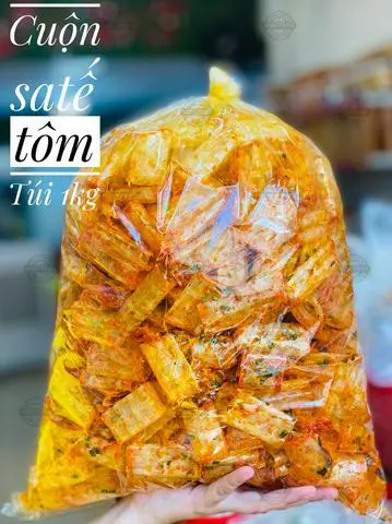 Hình ảnh Bánh tráng cuốn trộn tôm - 500g