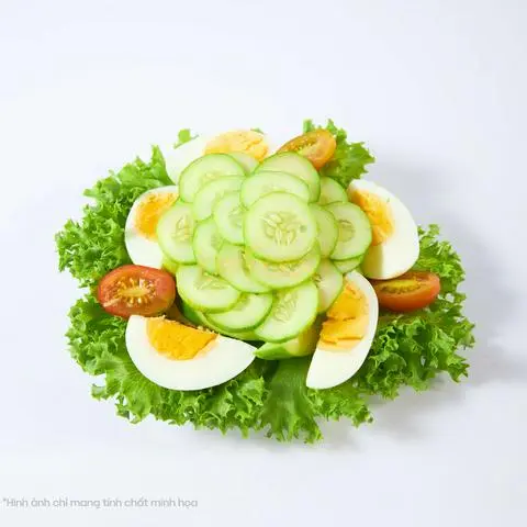 Hình ảnh Xà lách trộn trứng
