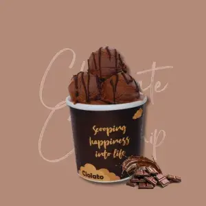 Hình ảnh Kem sô cô la và sô cô la chip