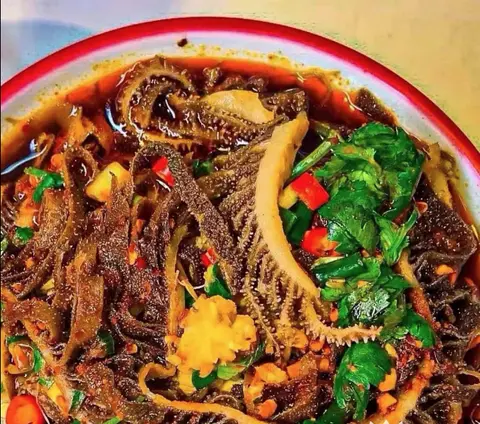 Hình ảnh Lá sách bò 毛肚