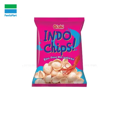 Hình ảnh Oishi Bánh Phồng Mực Indo Chips 110G