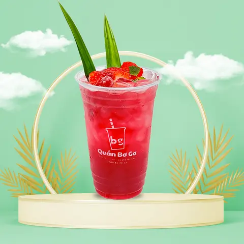 Hình ảnh Trà Dâu Ngọt Ngào
