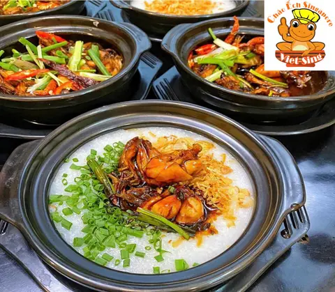 Hình ảnh Cháo ếch Singapore - Vị sả ớt