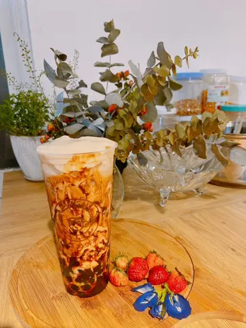 Hình ảnh Trà sữa oolong kem chesse