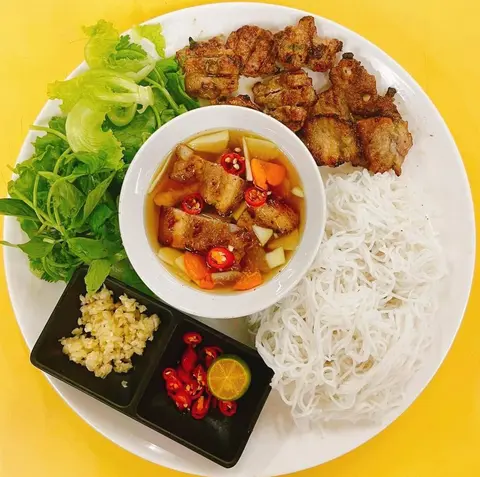 Hình ảnh Bún chả Hà Nội đặc biệt