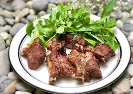 Hình ảnh Sườn heo nướng tiêu 500g