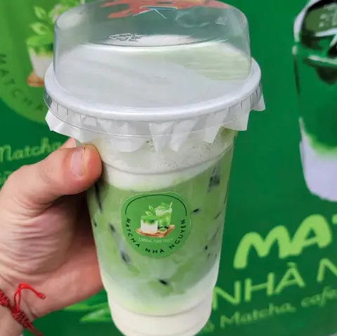 Hình ảnh Matcha sữa gấu
