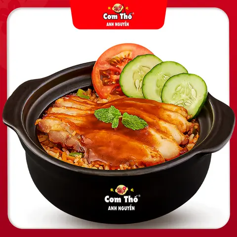 Hình ảnh Cơm thố gà nướng BBQ