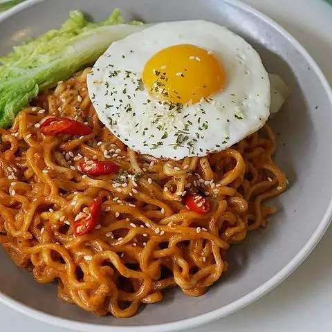 Hình ảnh Mì trộn trứng 1 vắt