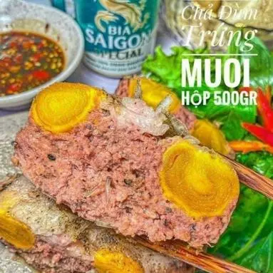 Hình ảnh Chả Đùm Trứng Muối 500g