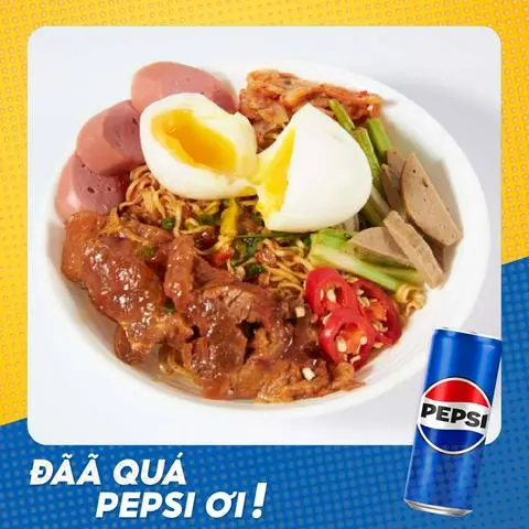 Hình ảnh [Deal Hot]Combo Mì bò + pepsi