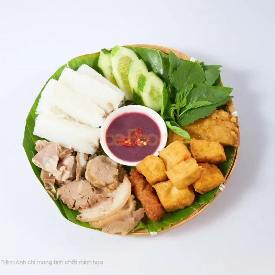 Hình ảnh Bún đậu thập cẩm
