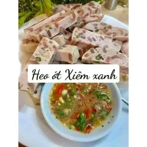 Hình ảnh Chả heo ớt xiêm xanh 500