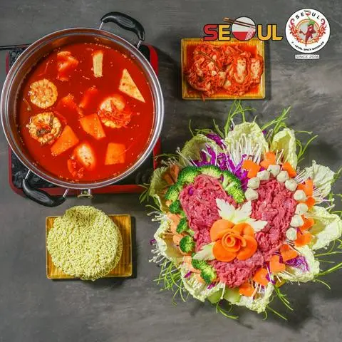 Hình ảnh Lẩu Kim Chi Bò Nhỏ