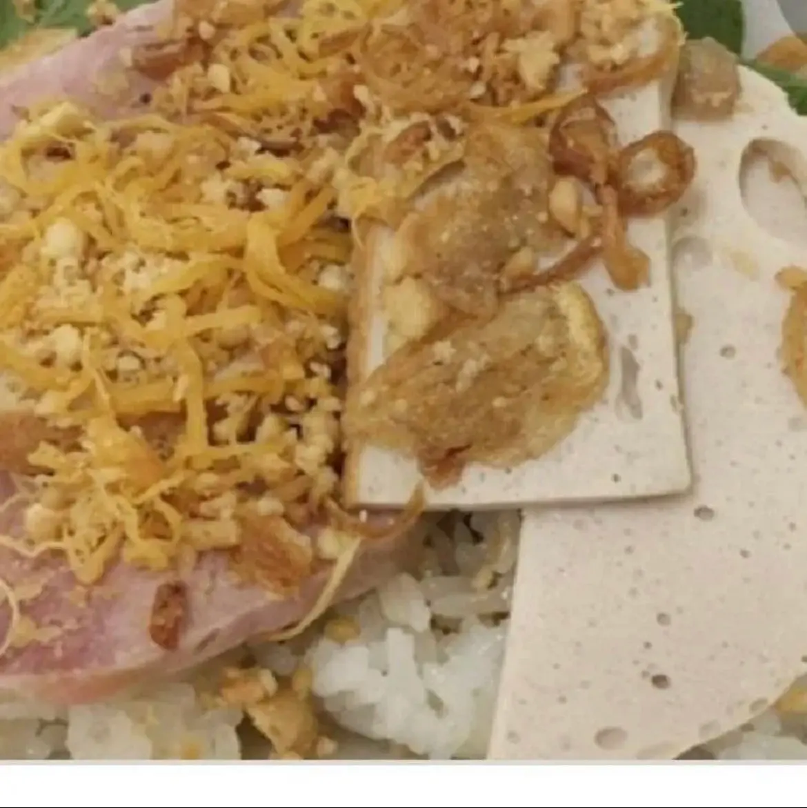 Hình ảnh Xôi mặn thịt chả