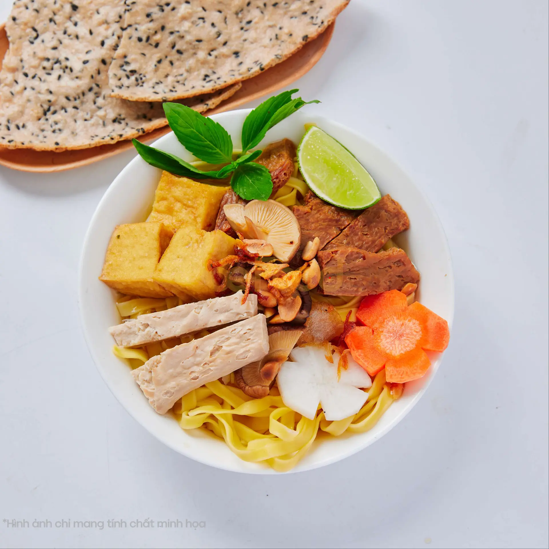 Hình ảnh Mì Quảng chay