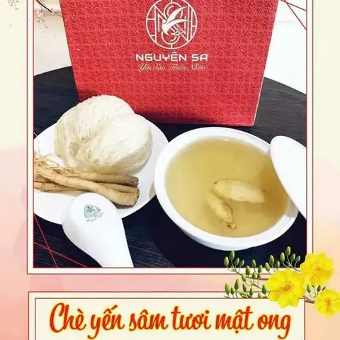 Hình ảnh Yến chưng sâm tươi mật ong - 20gr yến - Hũ 200ml