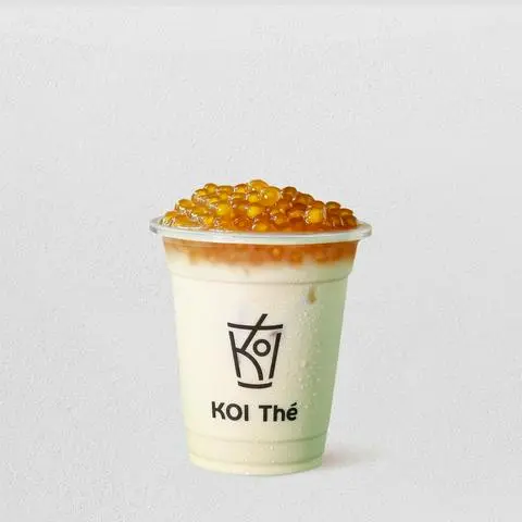 Hình ảnh Trà Sữa Kiều Mạch Trân Châu Hoàng Kim - Size S
