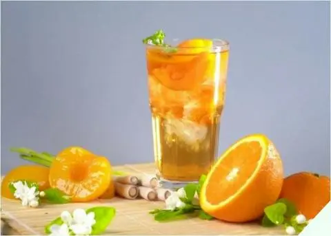 Hình ảnh Trà đào cam sả