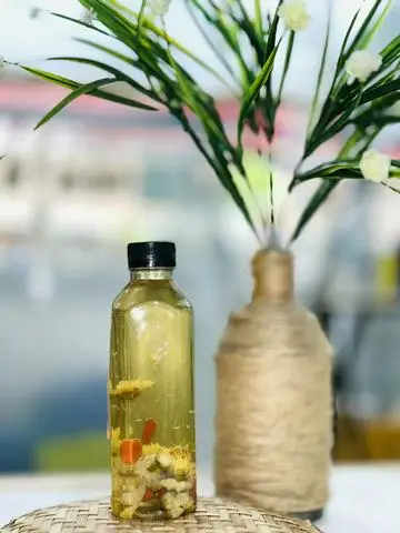 Hình ảnh Trà hoa các loại - mix ngẫu nhiên các loại hoa quả (Ngọt vừa)