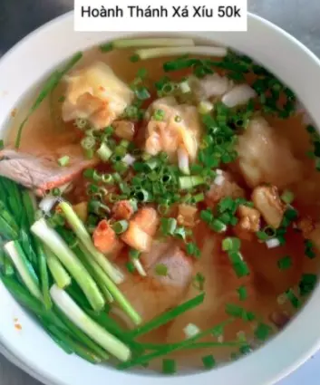 Hình ảnh Hoành thánh xá xíu