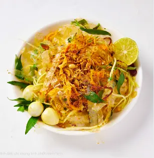 Hình ảnh Bánh tráng mỡ hành đầy đủ 