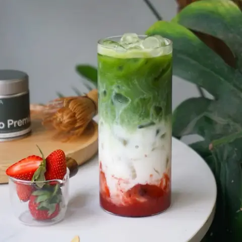 Hình ảnh Matcha dâu