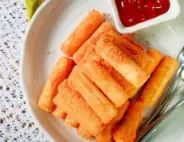 Hình ảnh Bánh gạo Hàn Quốc lắc phô mai