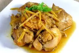 Hình ảnh Cơm gà kho gừng