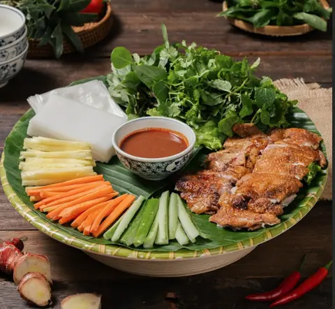 Hình ảnh Phở cuốn vịt