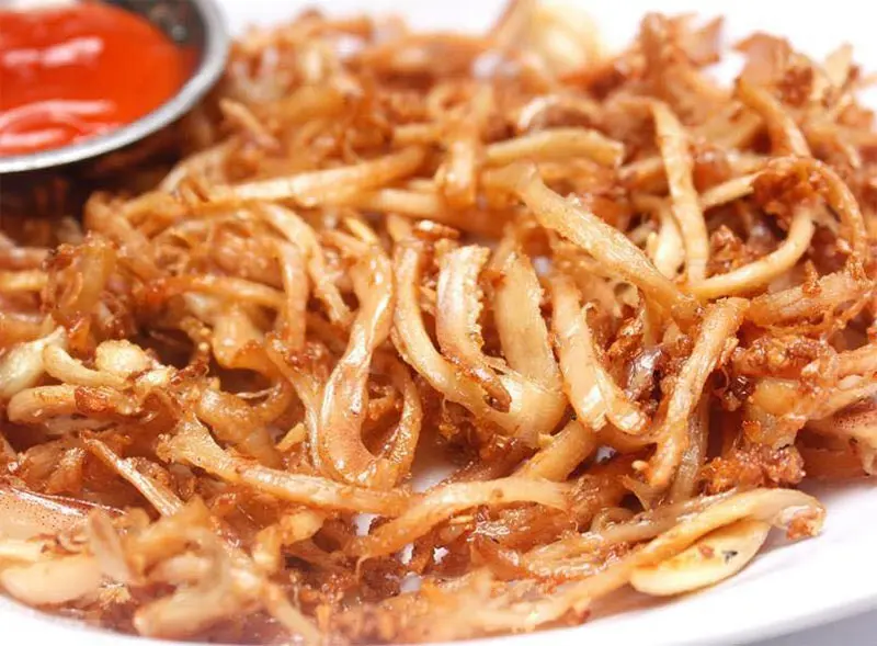 Hình ảnh Khô mực xào bơ tỏi