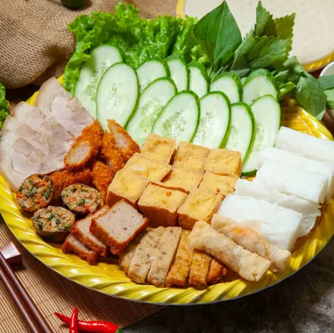 Hình ảnh Bún đậu cô đơn - combo 1 người ăn