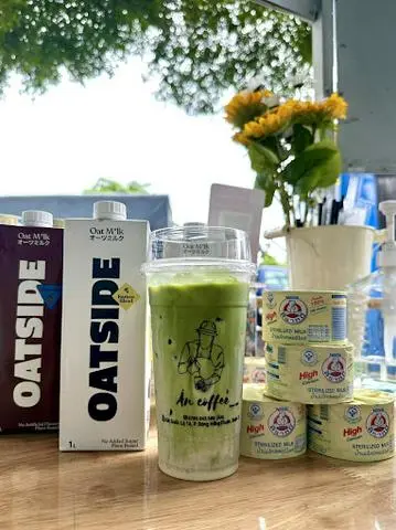 Hình ảnh Matcha sữa gấu Thái