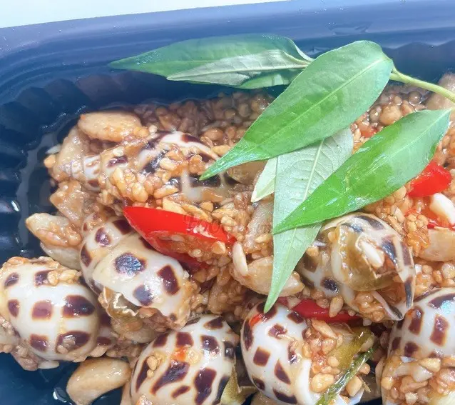 Hình ảnh Ốc hương  xào tỏi