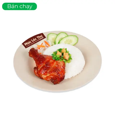 Hình ảnh Cơm Gà Nướng Than Hoa Đặc Biệt