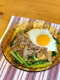 Hình ảnh Mì bò - trứng