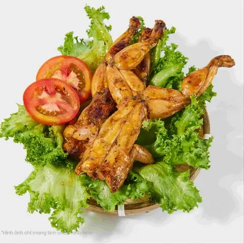 Hình ảnh Ếch nướng sa tế