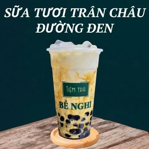 Hình ảnh Sữa tươi trân châu đường đen