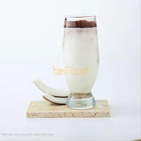Hình ảnh Sinh tố dừa cacao